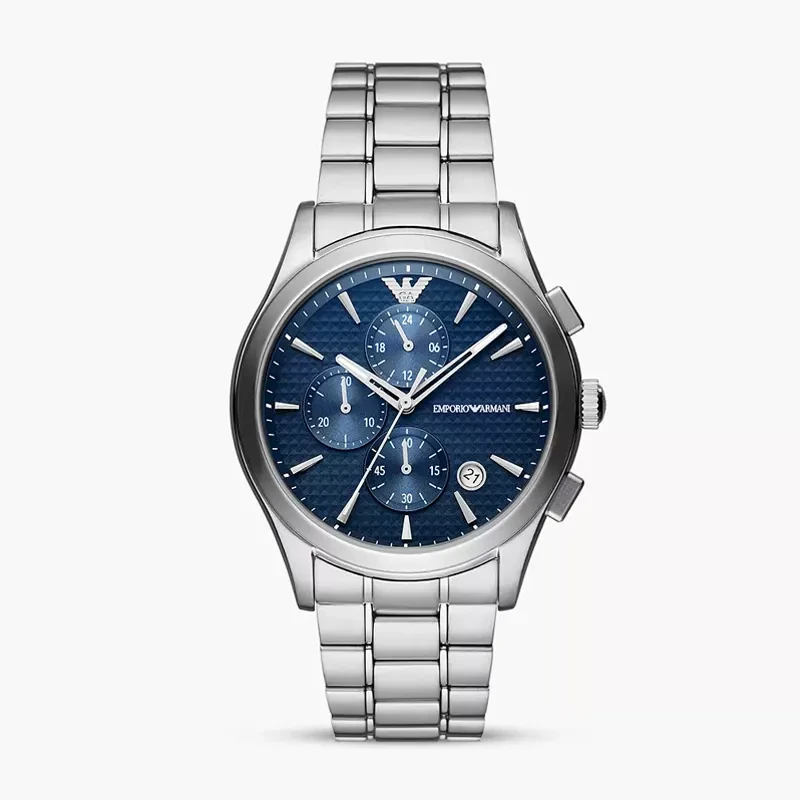 Emporio Armani Paolo Chronograph Blue Dial Men's Watch | AR11528